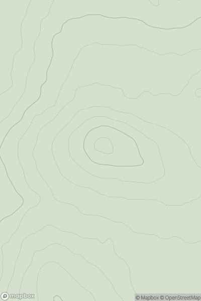 Thumbnail image for Knockroe [Slieve Bloom Mountains] showing contour plot for surrounding peak